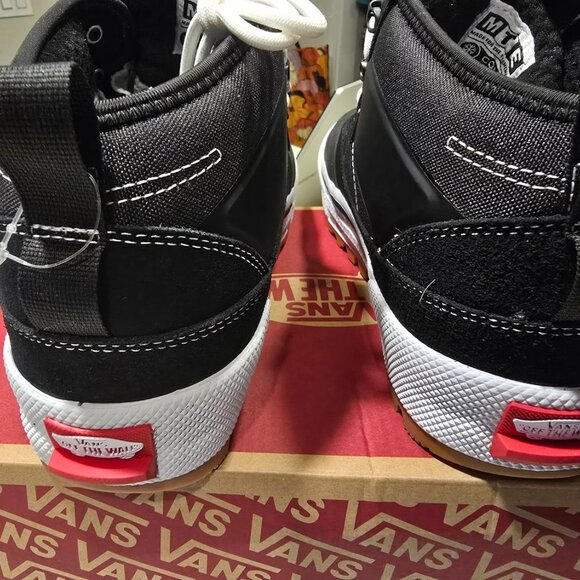 Vans Half Cab MTE 3 Gore Tex Black White Mid Hiking Trail Boots Shoes Size 10 - Picture 4 of 15